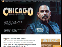 Tablet Screenshot of chicagomotorcycleswap.com